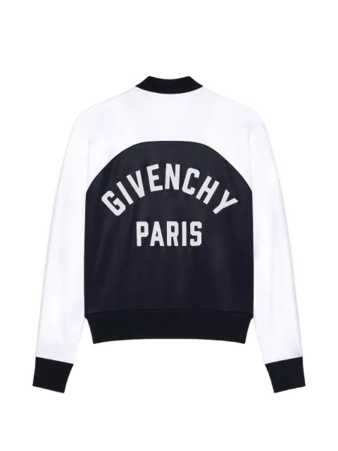 Givenchy blouson with Givenchy Paris embroidery