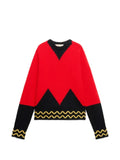 Marni jacquard-print relaxed-fit sweater