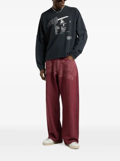 Palm Angels graphic-print sweatshirt