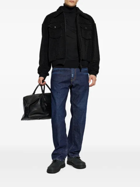 DSQUARED2 fleece zip-up jacket