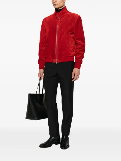 TOM FORD cashmere suede Harrington jacket