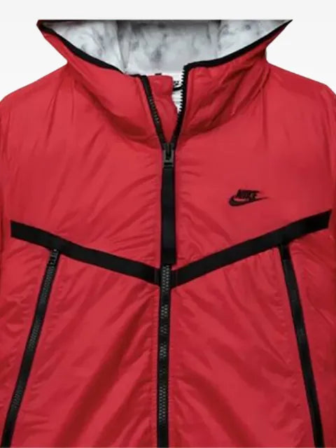 Nike logo-detail hooded jacket