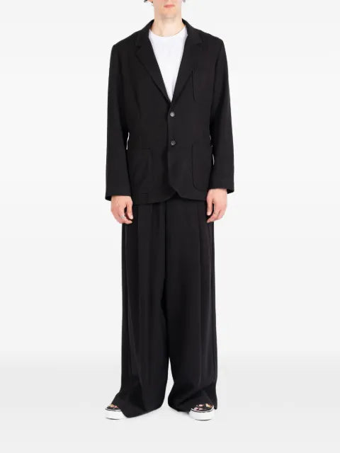 Société Anonyme Granpa notch-lapel cotton blazer