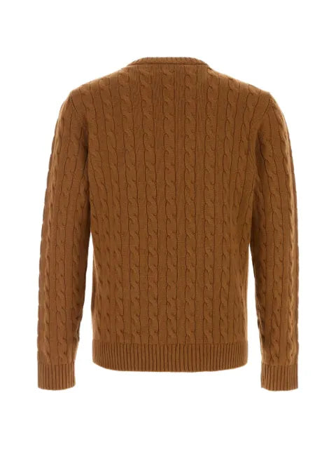 Valentino Garavani cable-knit VLogo sweater