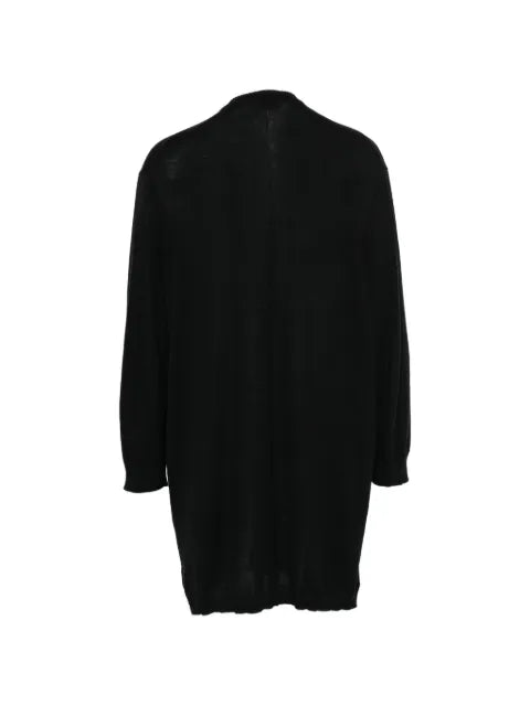 Yohji Yamamoto frog-fastening knitted cardigan
