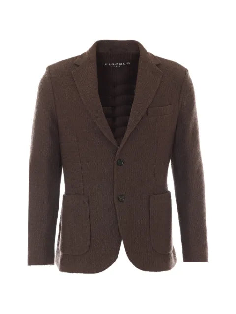 Circolo 1901 single-breasted wool-blend jacket