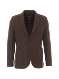 Circolo 1901 single-breasted wool-blend jacket