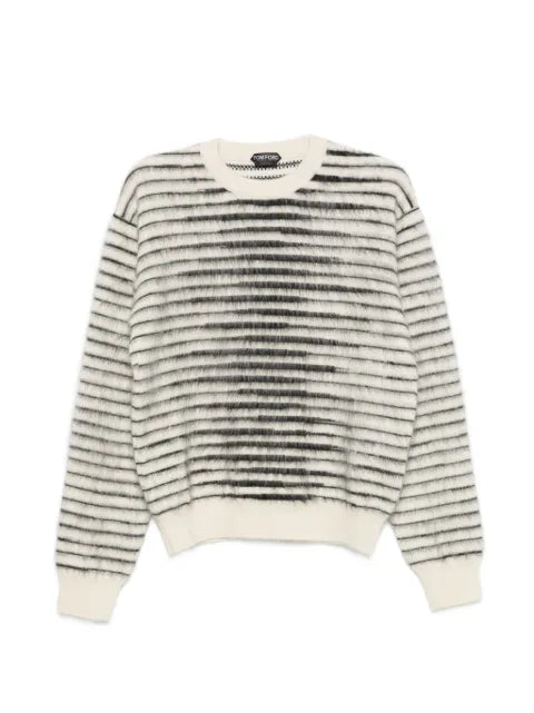 TOM FORD striped crew-neck sweater