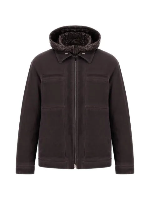 Herno Nylon Ultralight hooded jacket