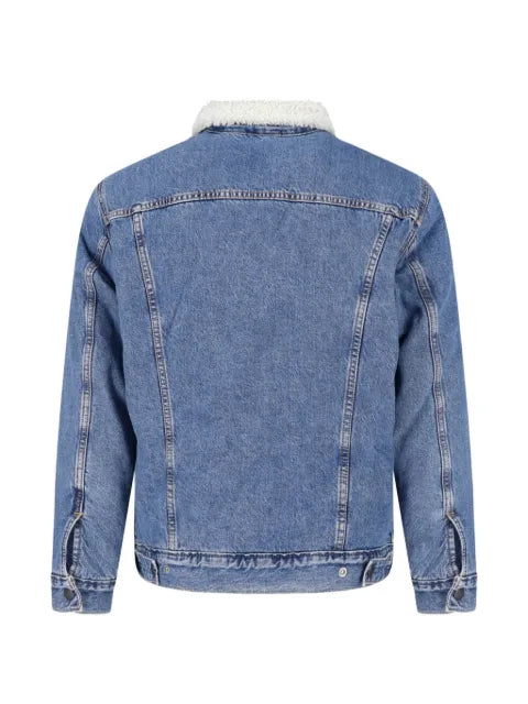 Levi's sherpa-collar denim jacket