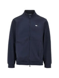 Ea7 Emporio Armani logo-plaque zip-up jacket