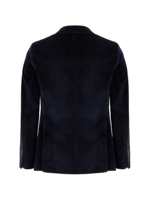 Circolo 1901 velvet single-breasted blazer