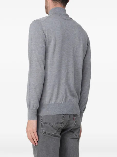 BROOKSFIELD half-zip long-sleeve sweater