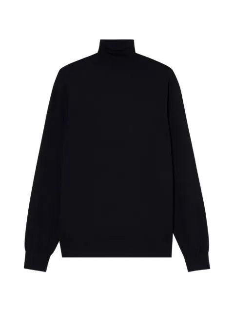 Brooks Brothers ribbed-trim turtleneck sweater