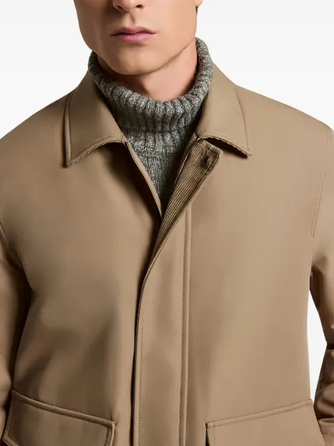 Peserico flap-pocket jacket