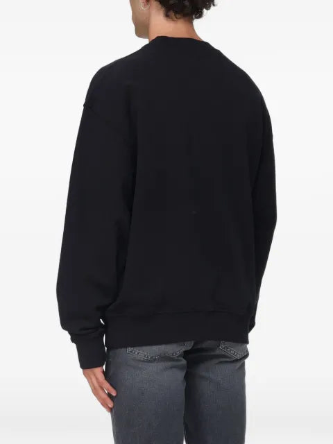 Palm Angels logo-neck sweatshirt