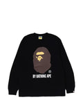 A BATHING APE® logo-print sweatshirt