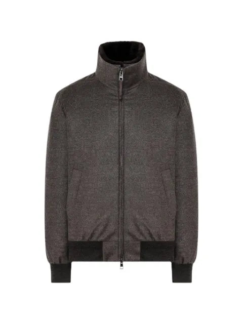 Duno high-neck bomber jacket