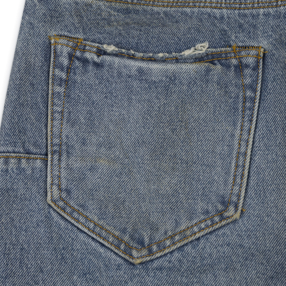 Light Indigo Cast Iron Shorts