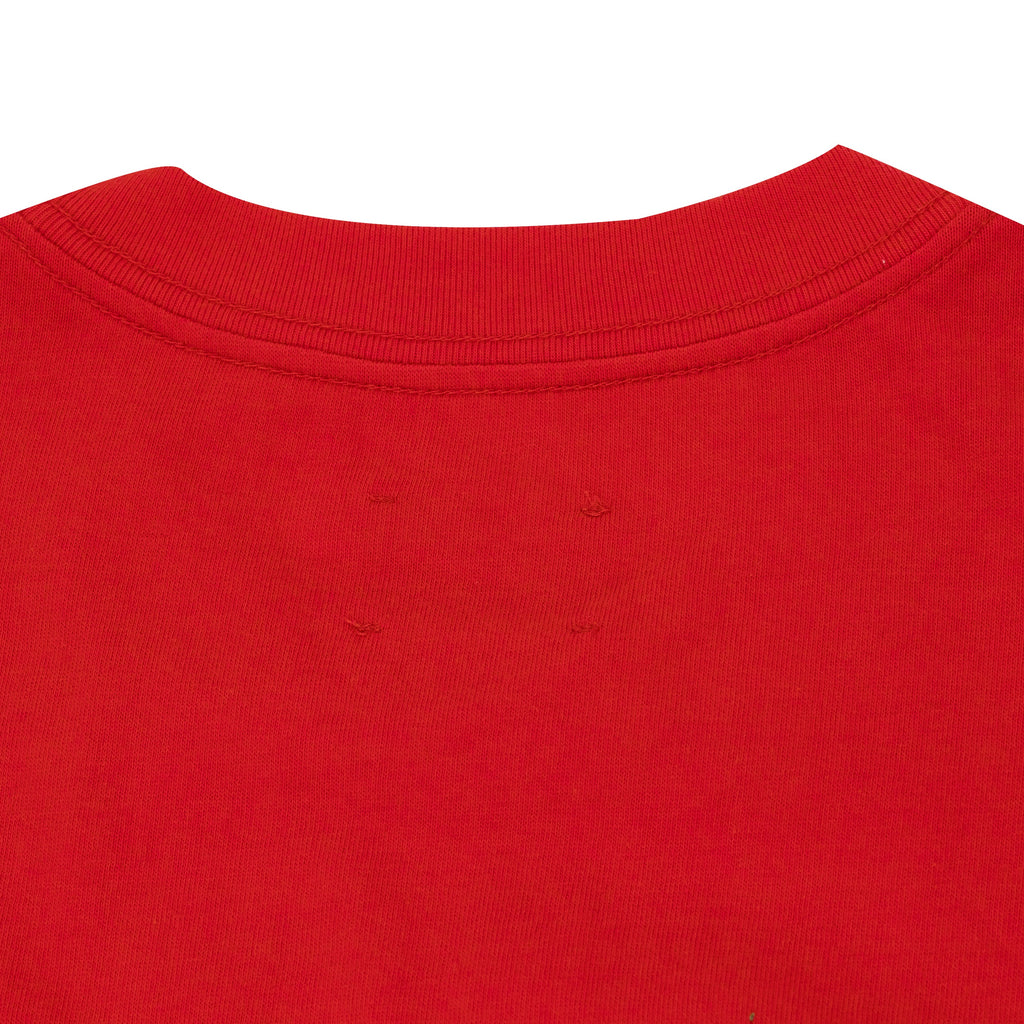 Red Pocket Logo LS T-Shirt