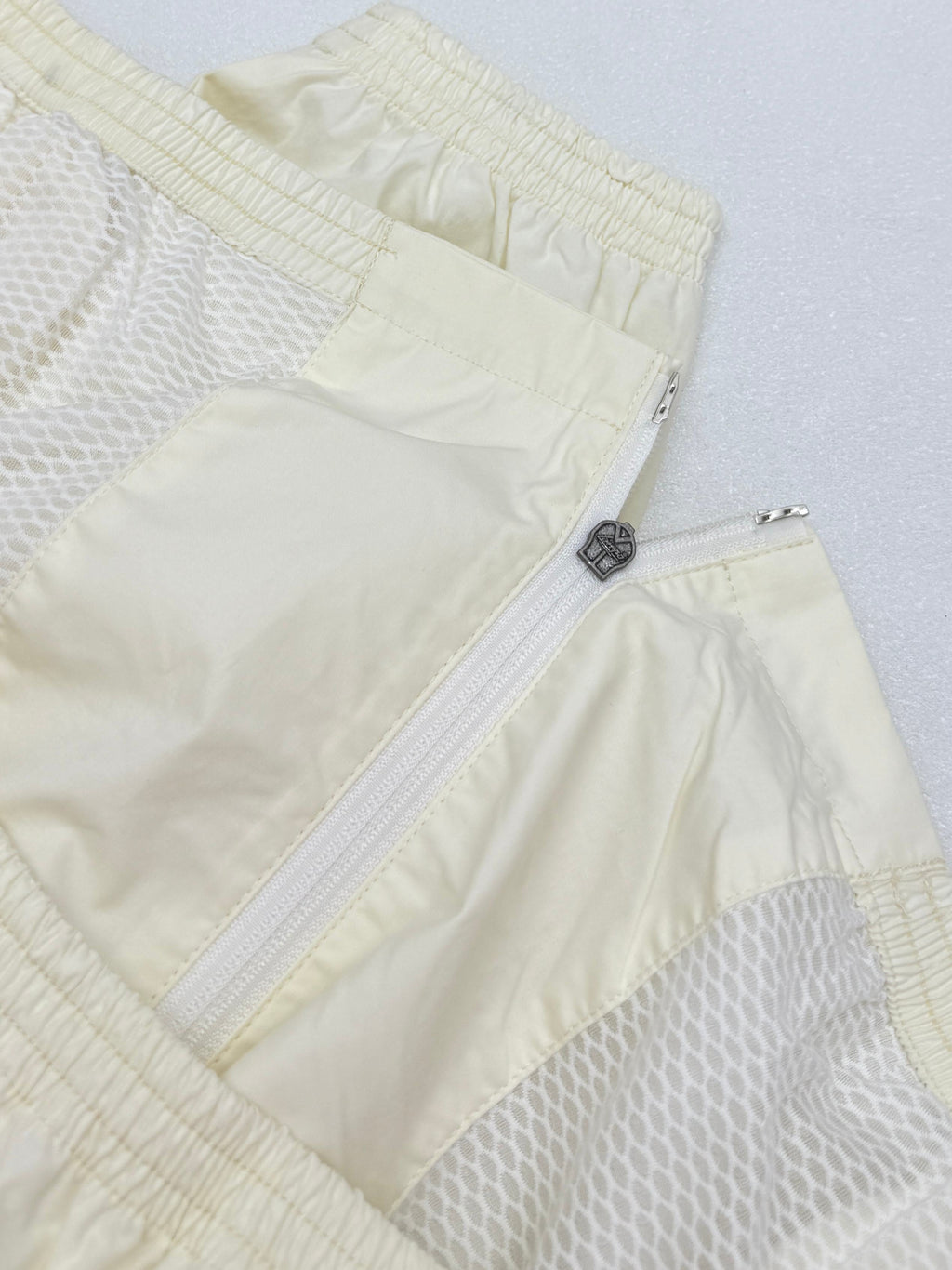 Acne Studios Off‑White Full‑Zip Stand‑Collar Track Jacket