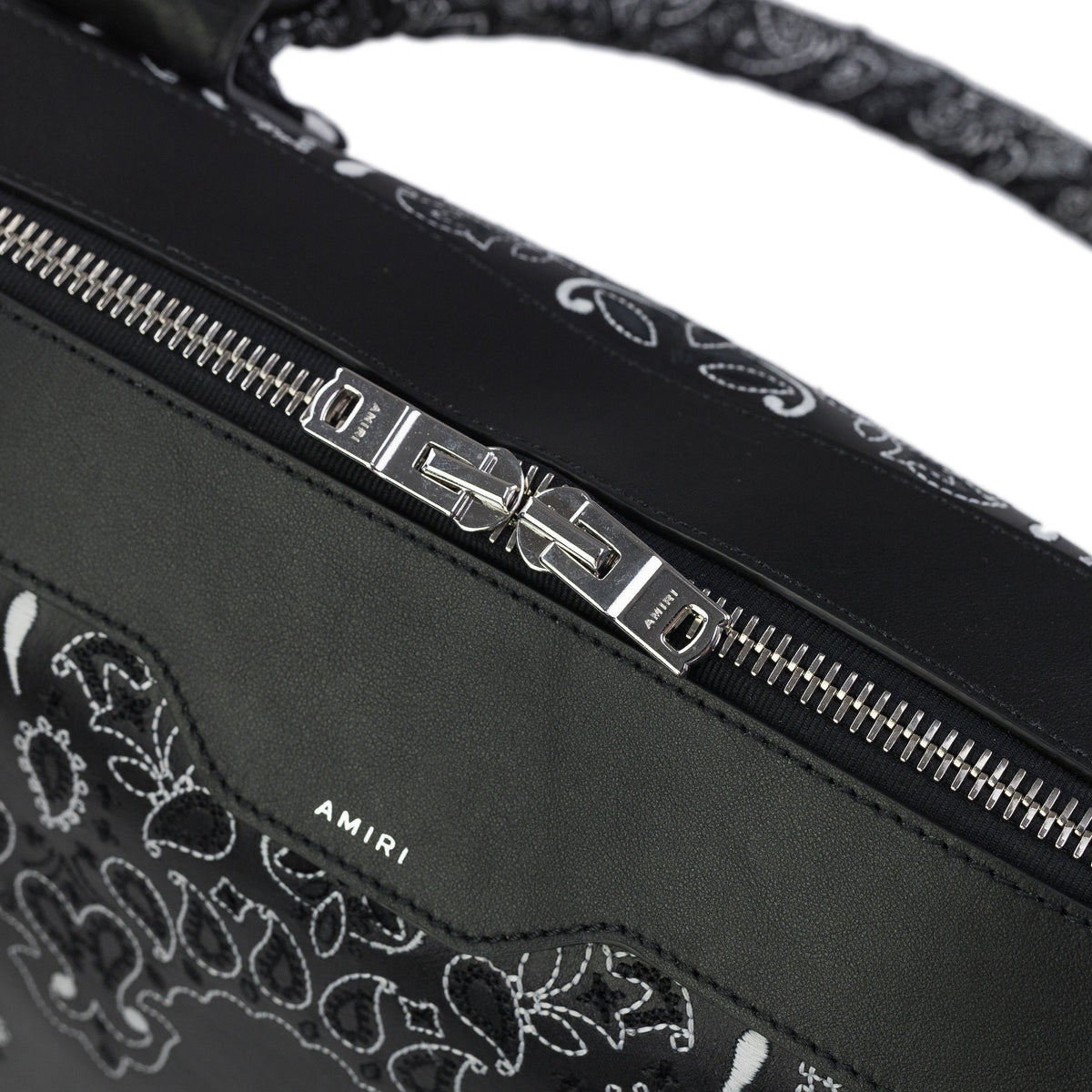 Black Weekender Bandana Bag