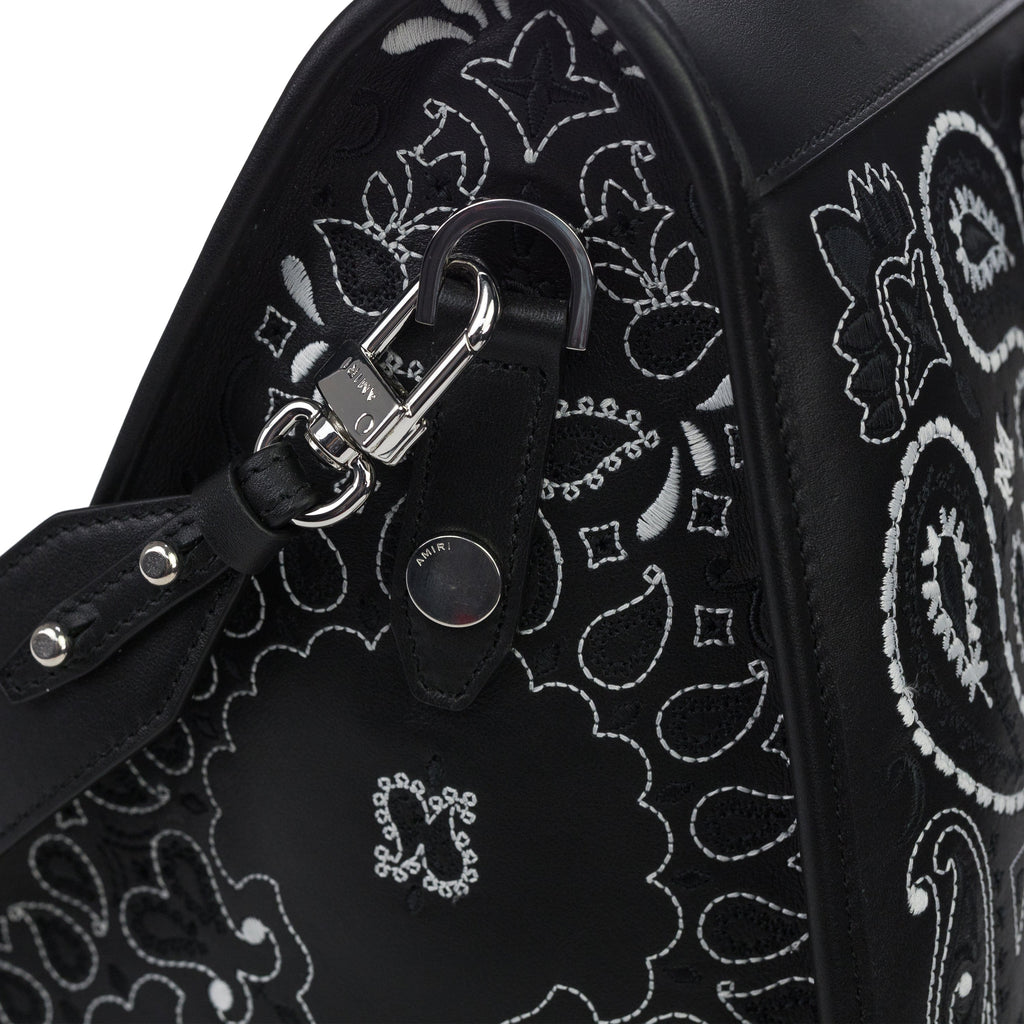 Black Weekender Bandana Bag