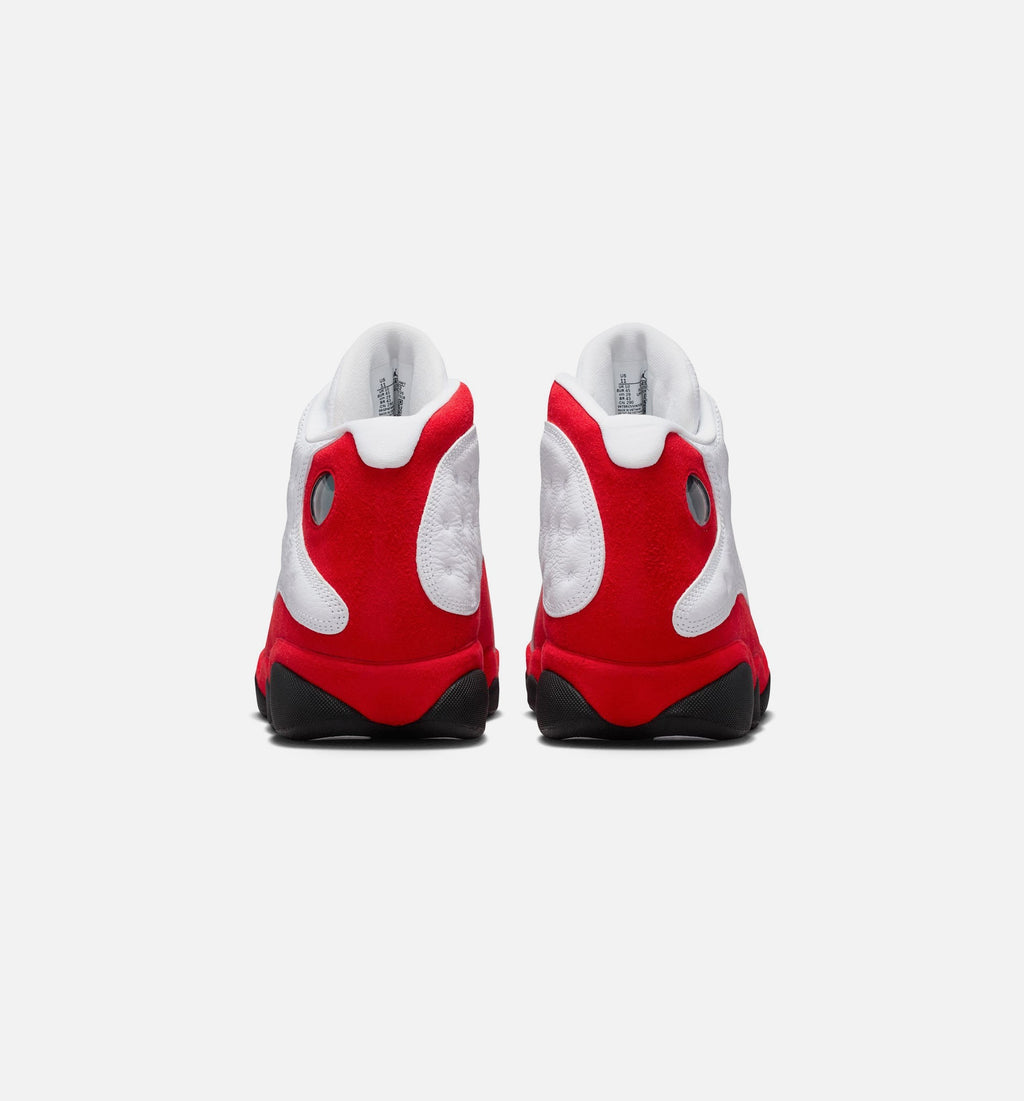 Air Jordan 13 Retro White and University Red – Men's Lifestyle Shoe in White/Black/True Red