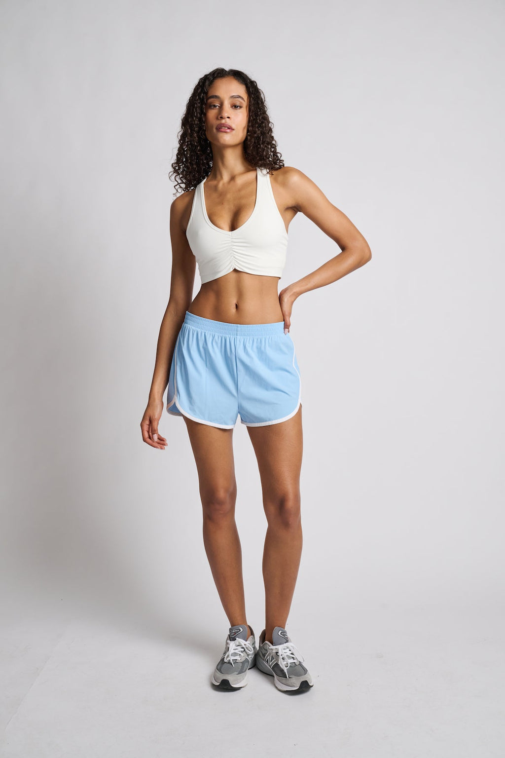 AIRWEIGHT BRA WITH RUCHING