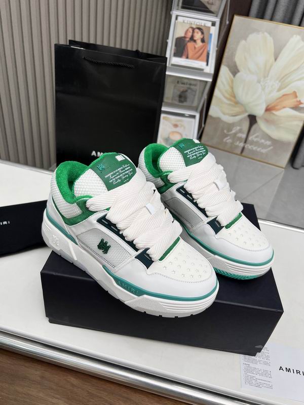 Amiri MA-1 Low Sneaker | White/Green
