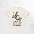 Cotswold Cowboys Buckin' Cowboys: Cream / Oak