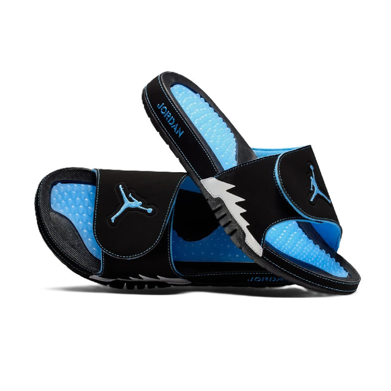 Men's Jordan Hydro V Retro Black/University Blue-White (555501 004)