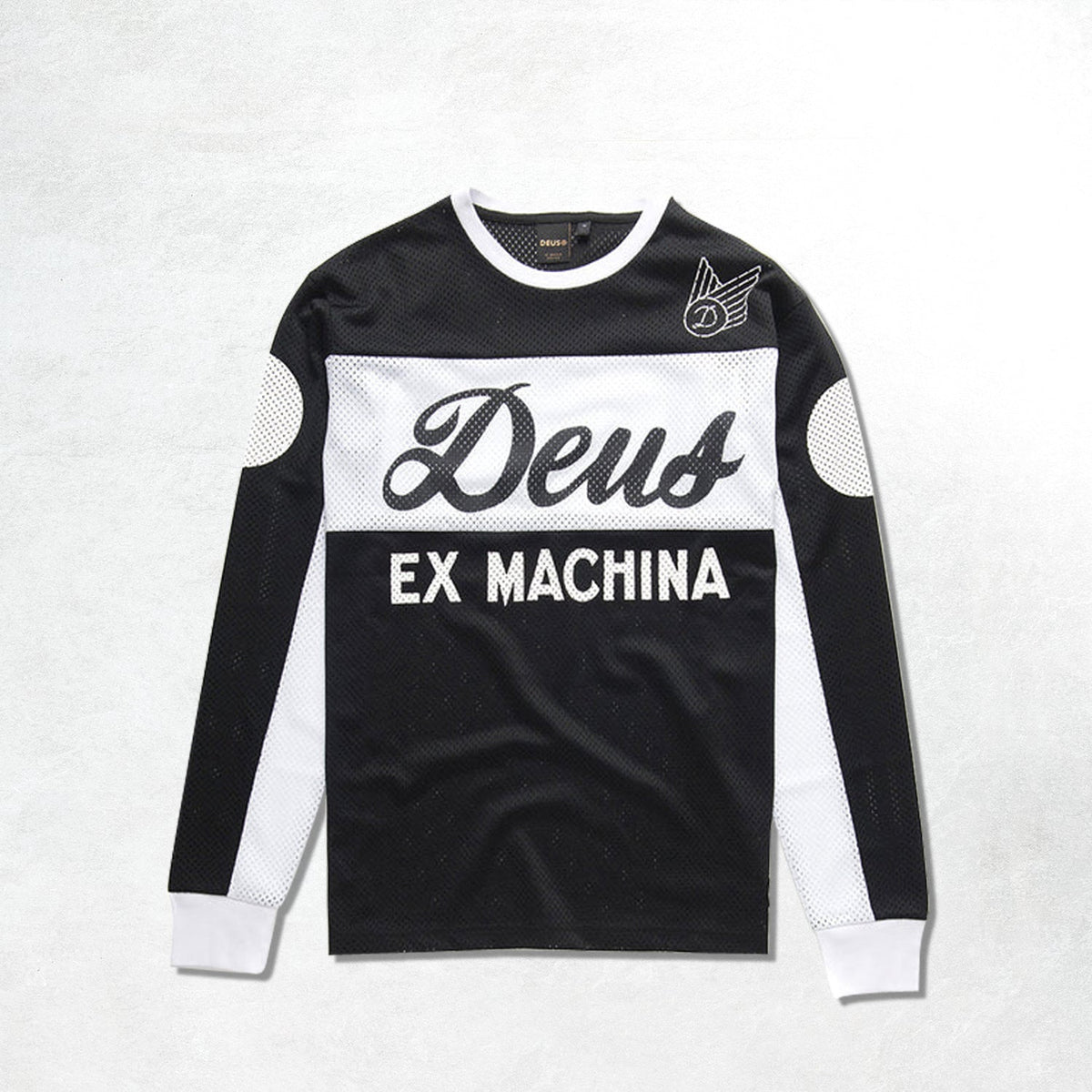 Deus Saber Moto Jersey: Black