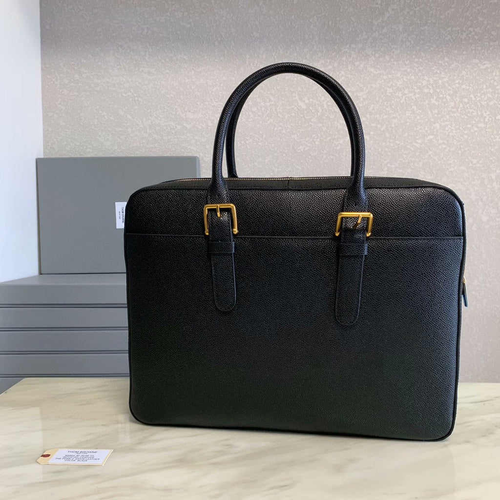 Cowhide briefcase