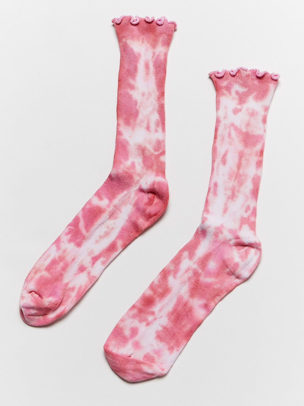 PINK RUFFLE SOCK