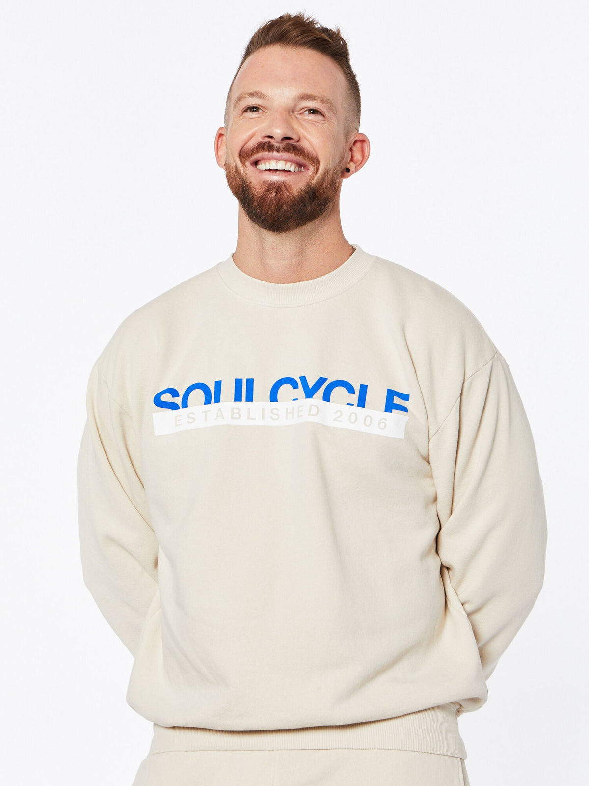 SAM CREW SWEATSHIRT CREAM