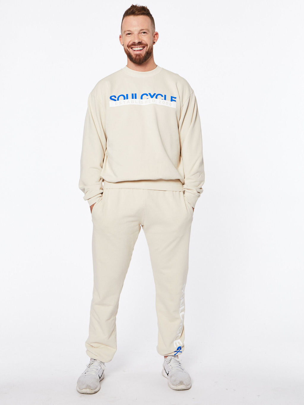 SAM CREW SWEATSHIRT CREAM