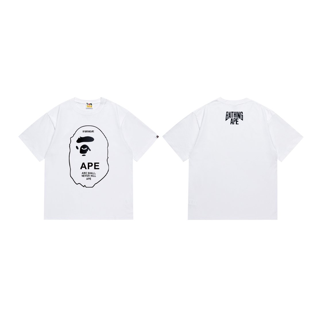 BAPE Front & Back Graphic T-Shirt