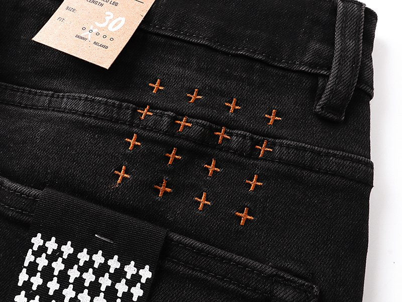 Ksubi Royalty Heroism Slim Tapered Black Jeans