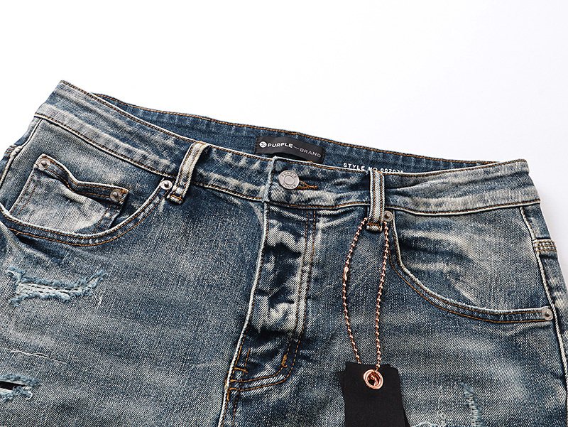 Purple Brand Distressed Flared Jeans