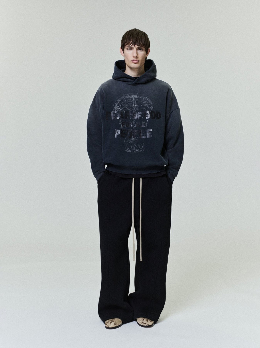 Fear of God Le Panteres Skull Graphic Hoodie