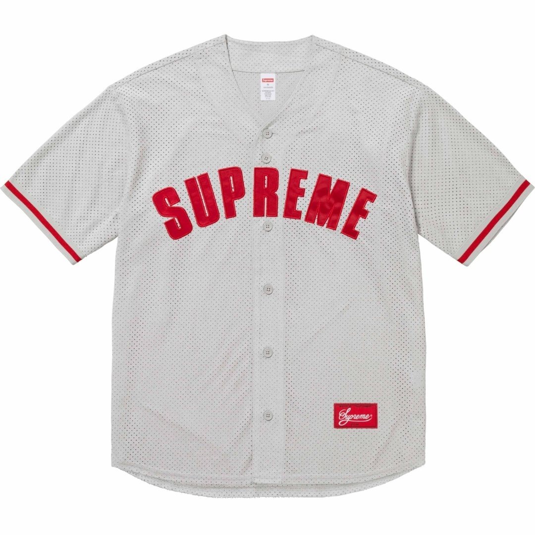 Supreme Mesh Baseball Jersey T-Shirt