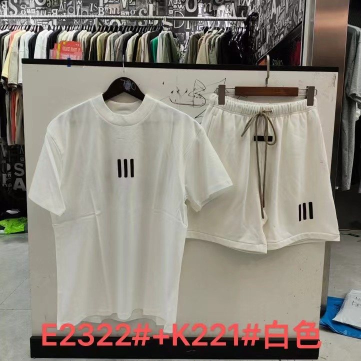 ESSENTIALS Front Wordmark T-Shirt & Shorts Set