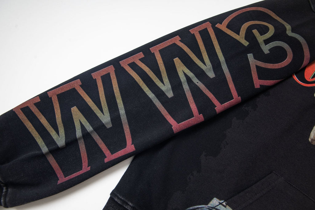 Godspeed Skeleton Hand Graphic Hoodie