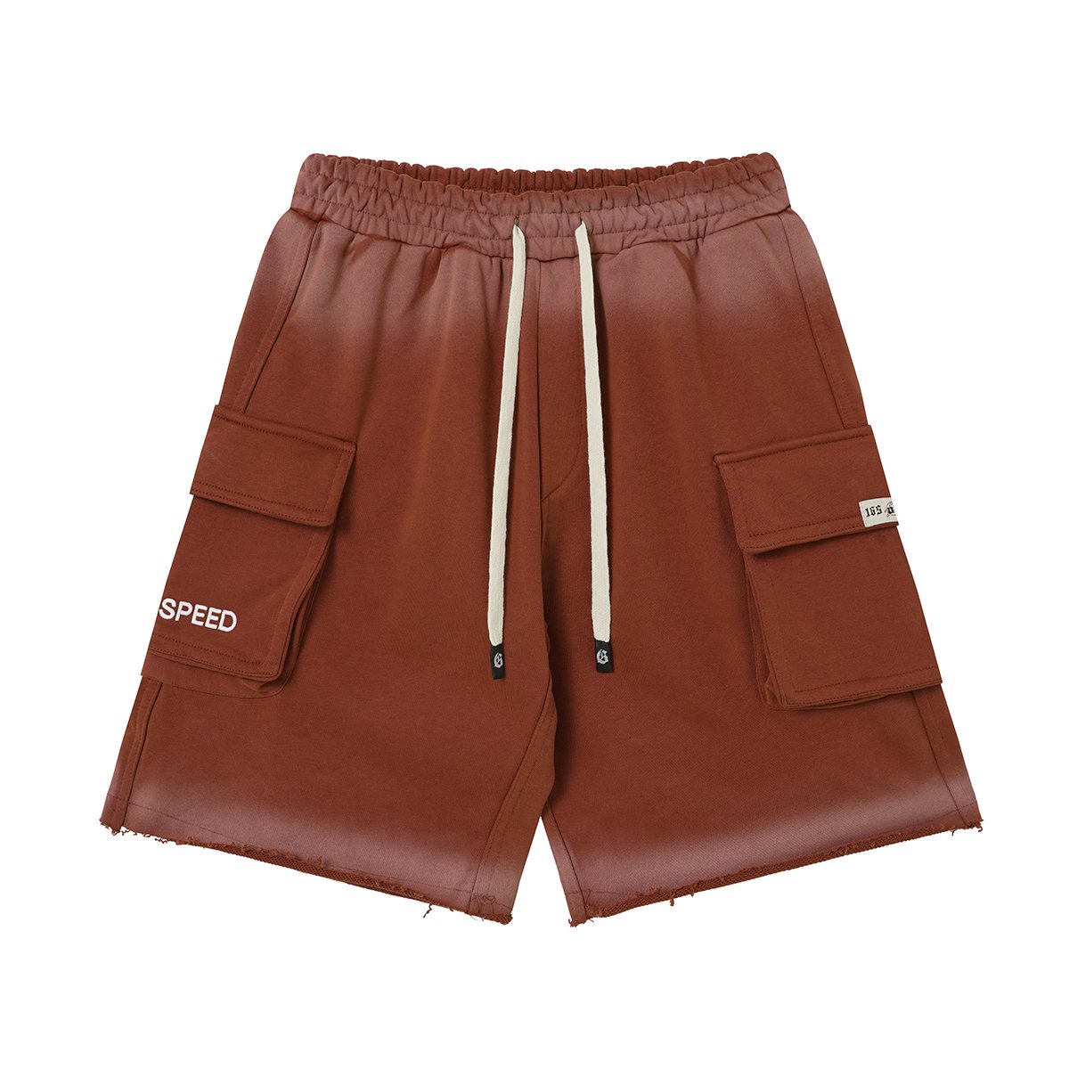 Godspeed Embroidered Cargo Sweat Shorts