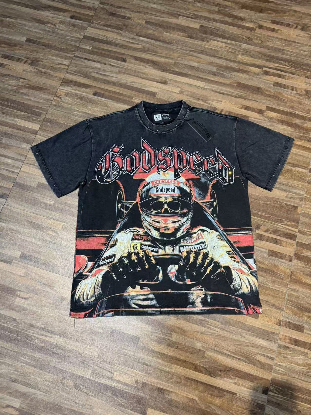 Godspeed 69 Raceway Short-Sleeve Graphic T-Shirt