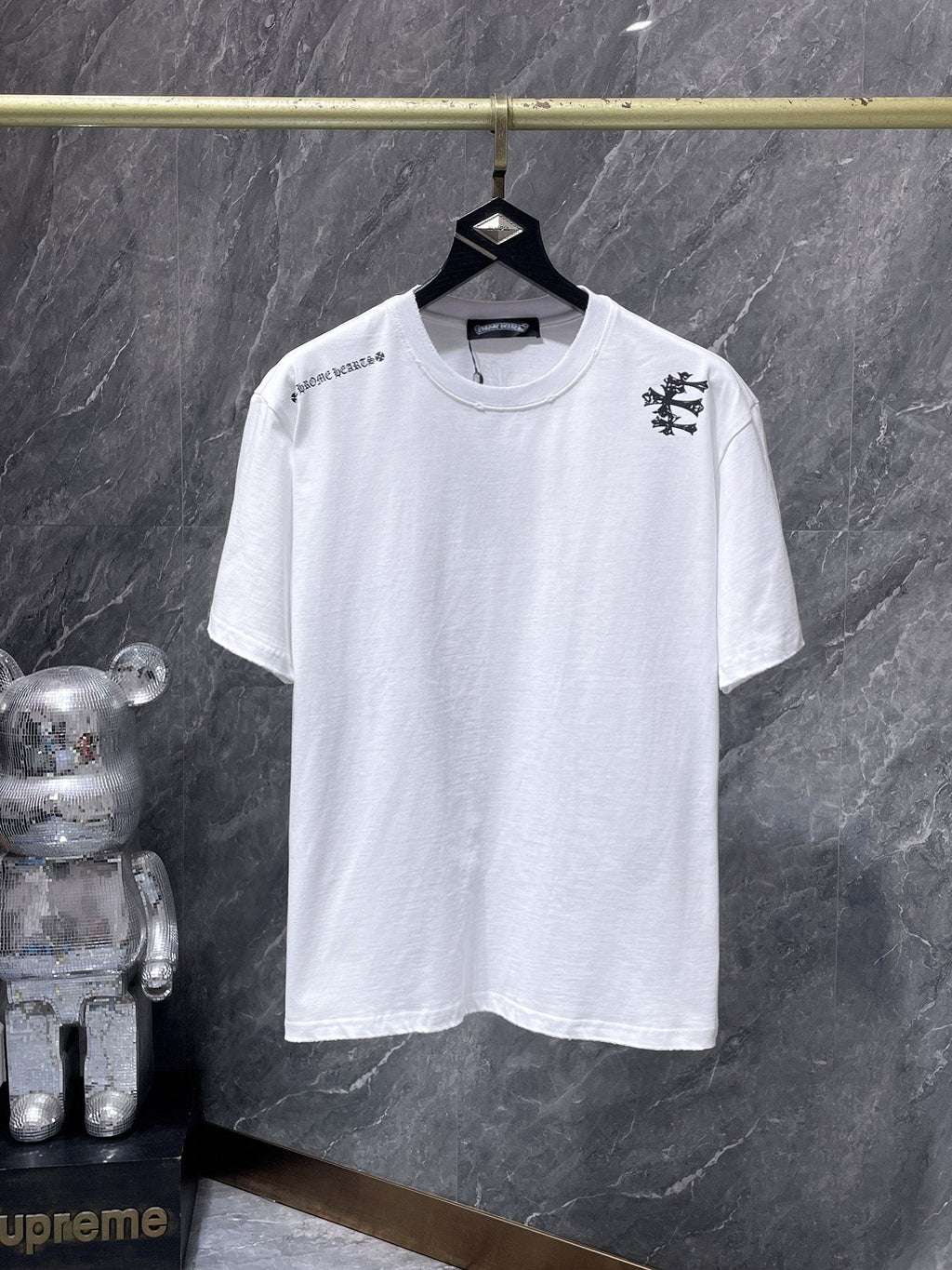 Chrome Hearts Cross Graphic Short-Sleeve T-Shirt