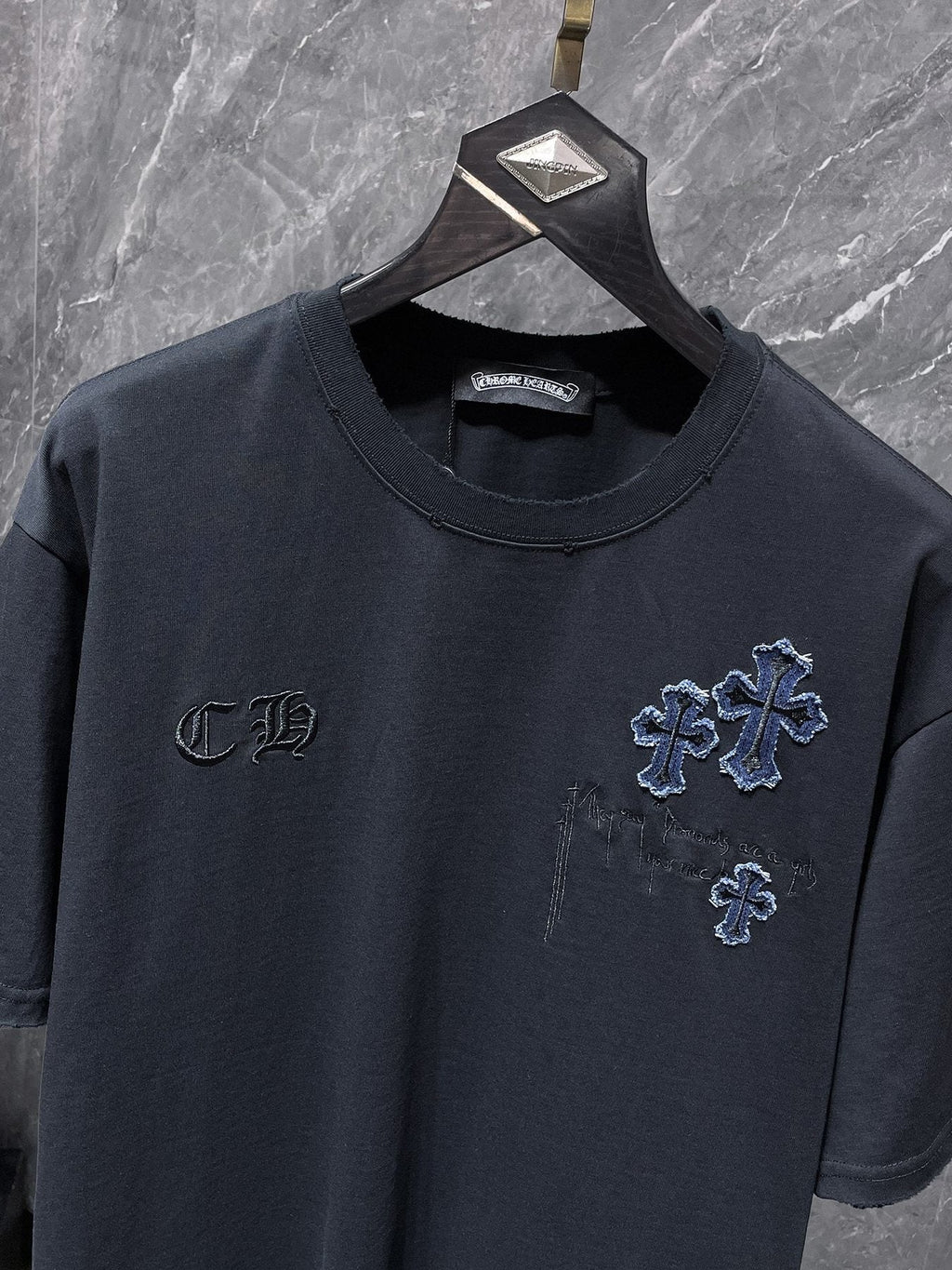 Chrome Hearts Cross Patch Graphic T-Shirt