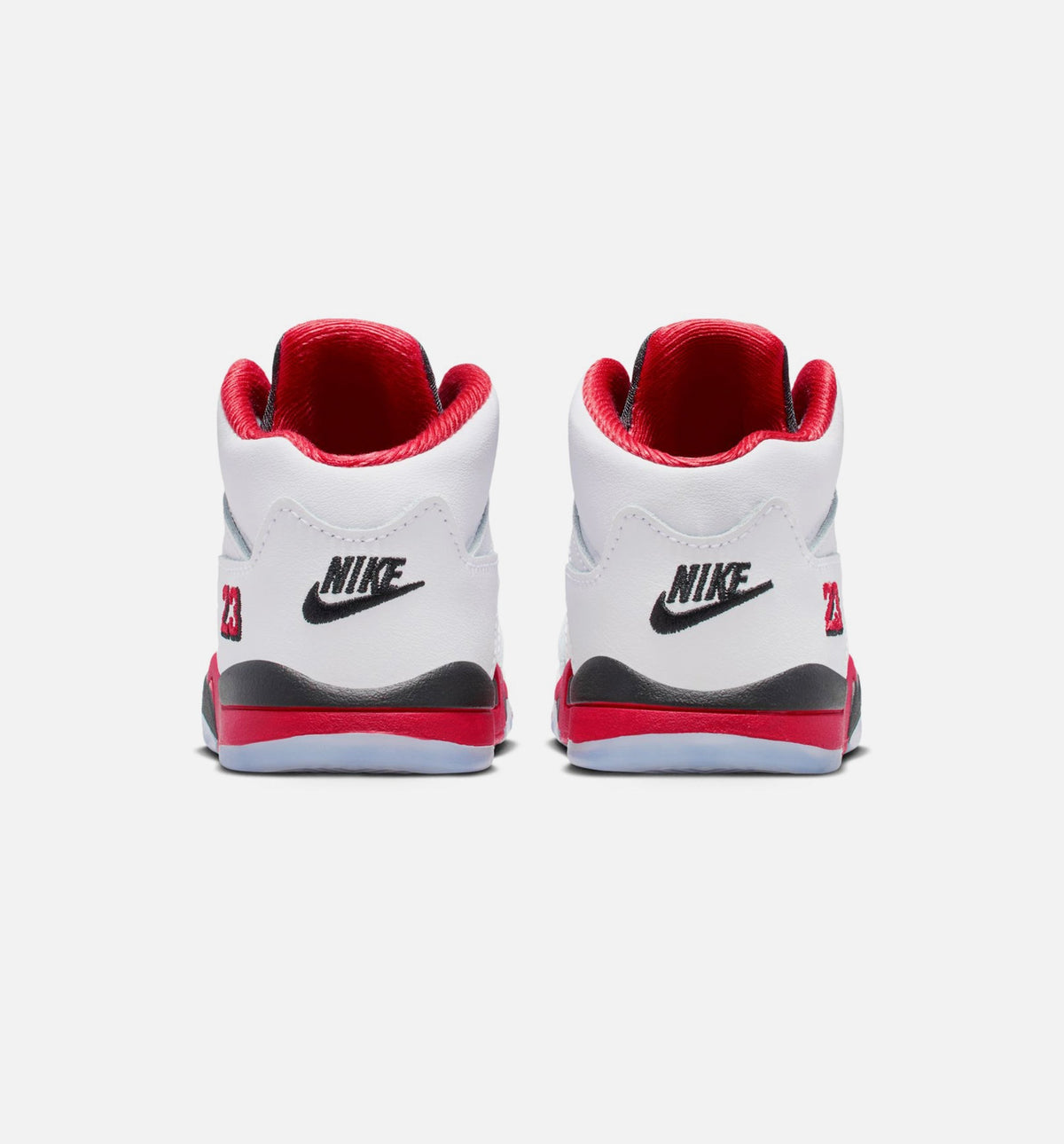 Air Jordan 5 Retro Fire Red – Infant/Toddler Lifestyle Shoe in Fire Red/White