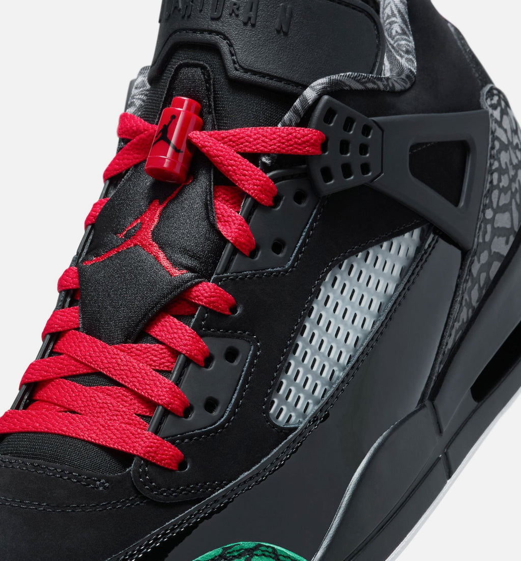 Spizike Low Men's Lifestyle Shoes - Black/Classic Green/White/Varsity Red
